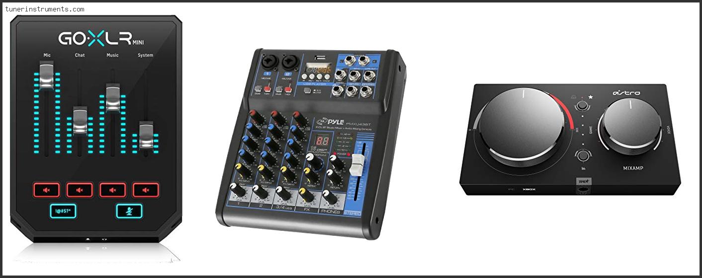 Best Mixing Console For Pro Tools