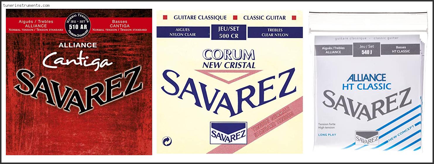 Best Savarez Classical Guitar Strings