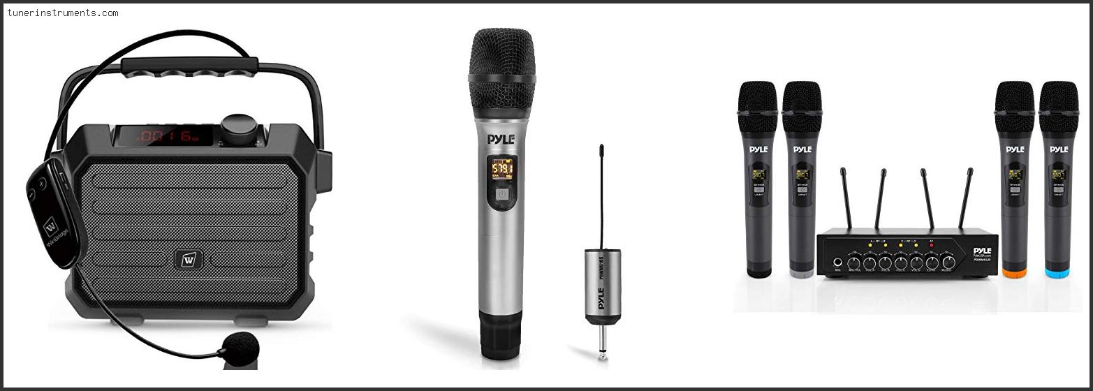 Best Portable Wireless Microphone System