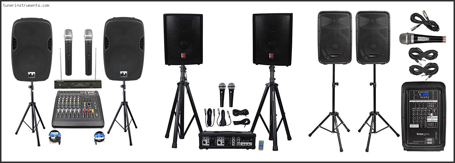 Best Pa System For Small Band