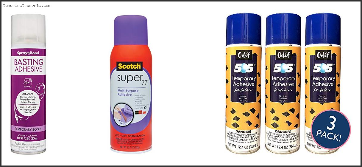 Best Spray Adhesive For Fabric