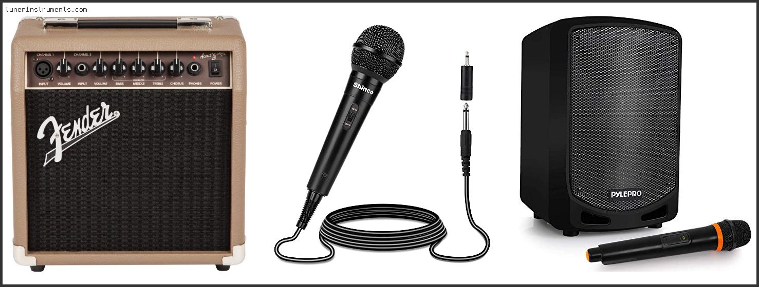 Best Microphone Amps