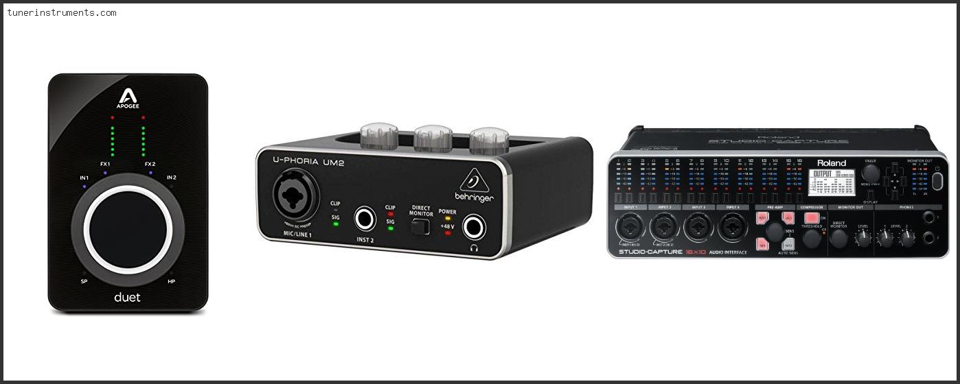 Best Usb Audio Interface For Mac