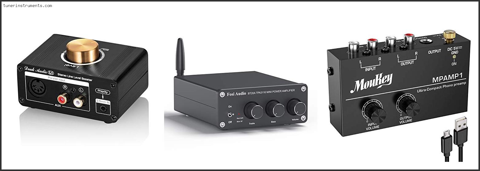 Best Budget Stereo Preamp