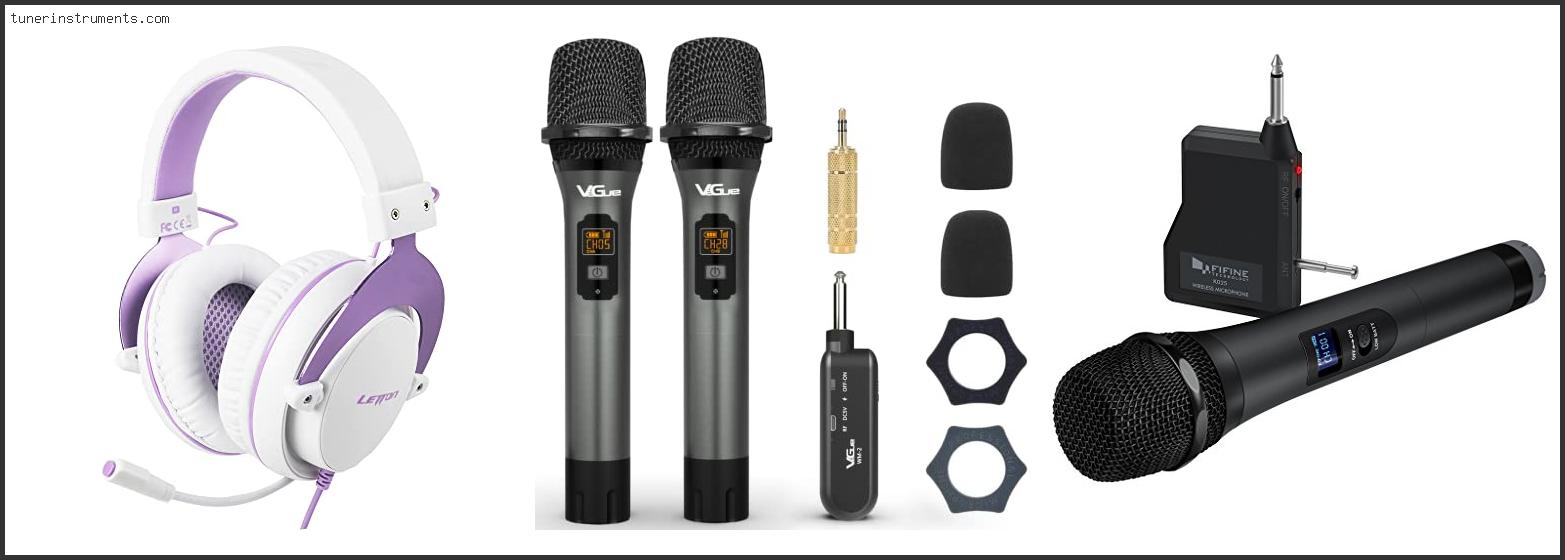 Best Budget Wireless Microphone For Karaoke