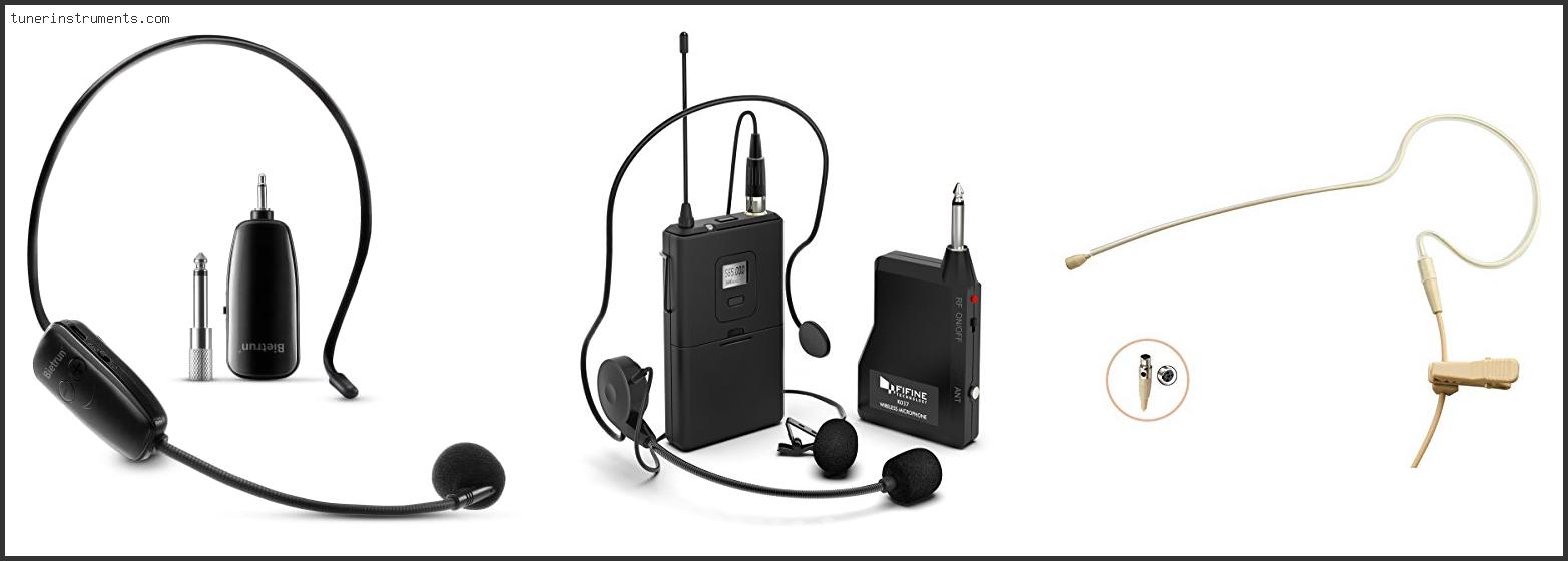Best Wireless Headset Microphone For Vocals