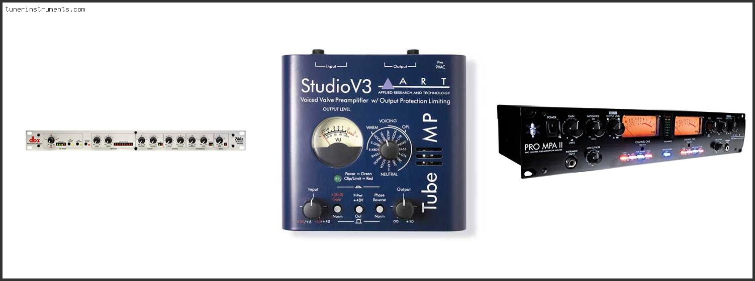 Best Vocal Preamps