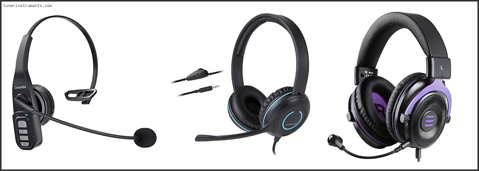 Best Microphone Noise Canceling Headset