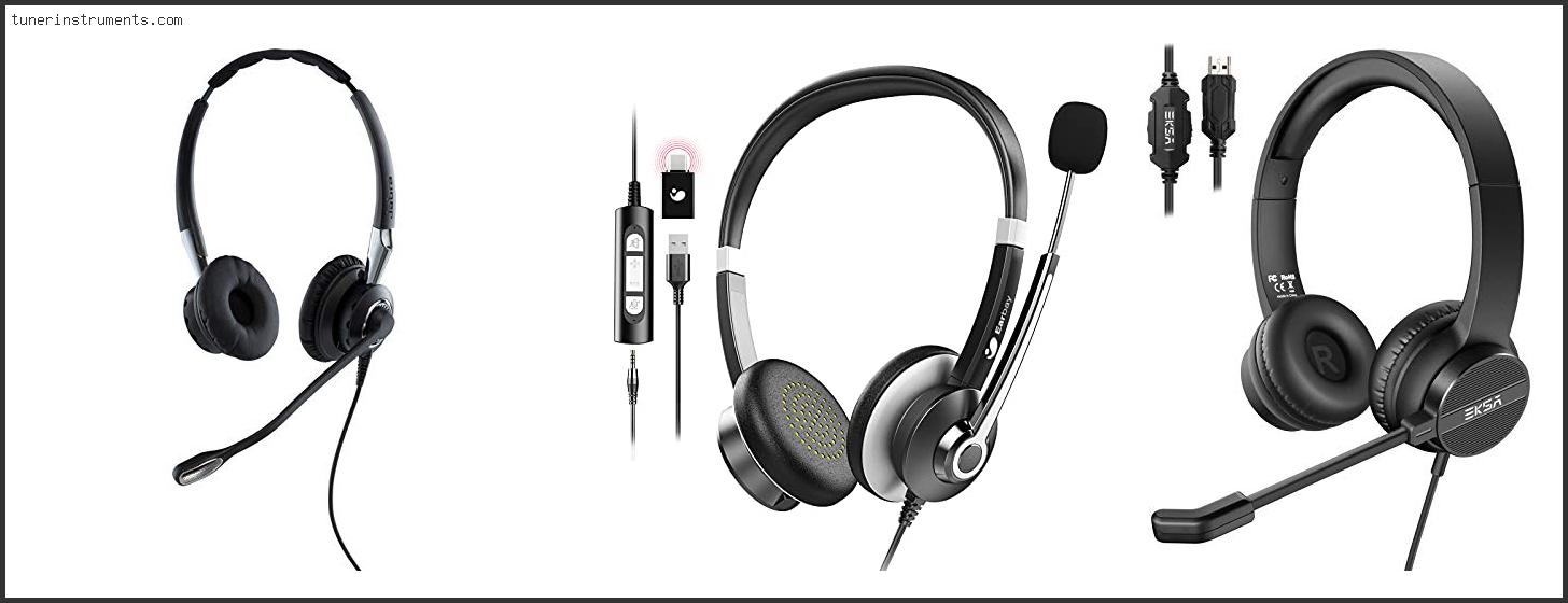 Best Wired Headset With Noise Cancelling Microphone