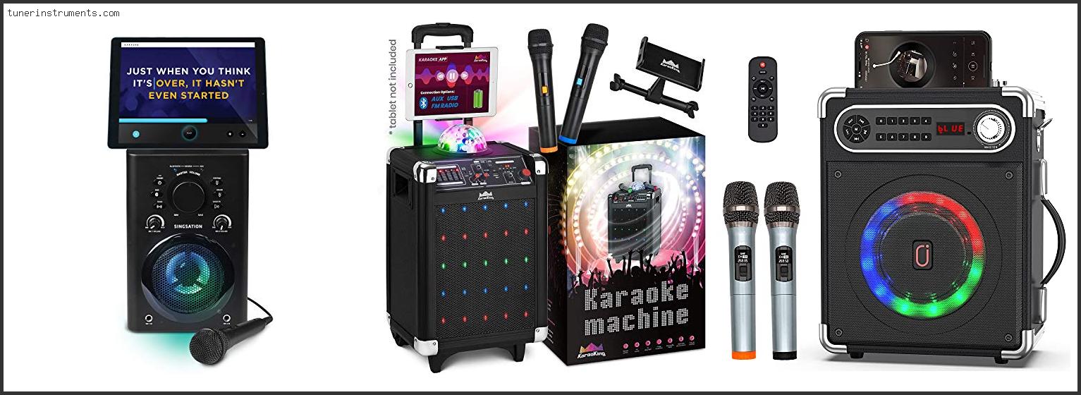 Best Karaoke Machine For Adults