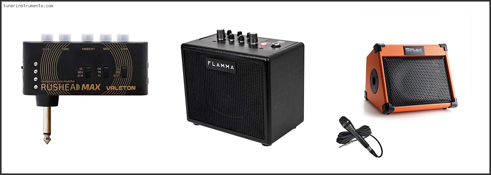 Best Small Portable Guitar Amp