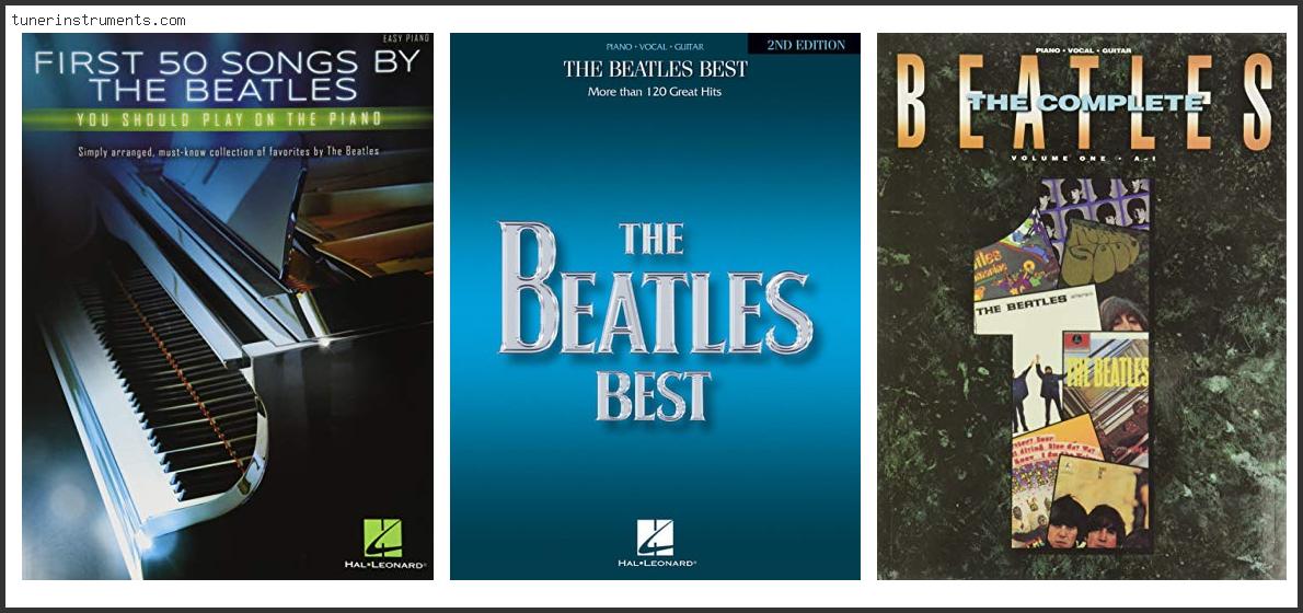 Best Beatles Piano Book