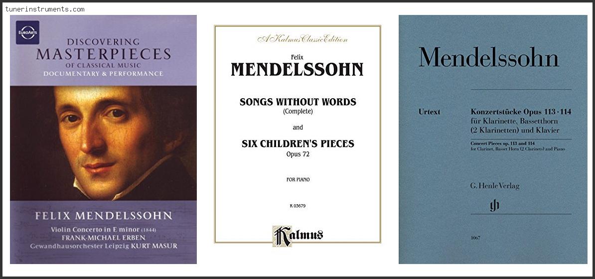 Best Mendelssohn Piano Pieces