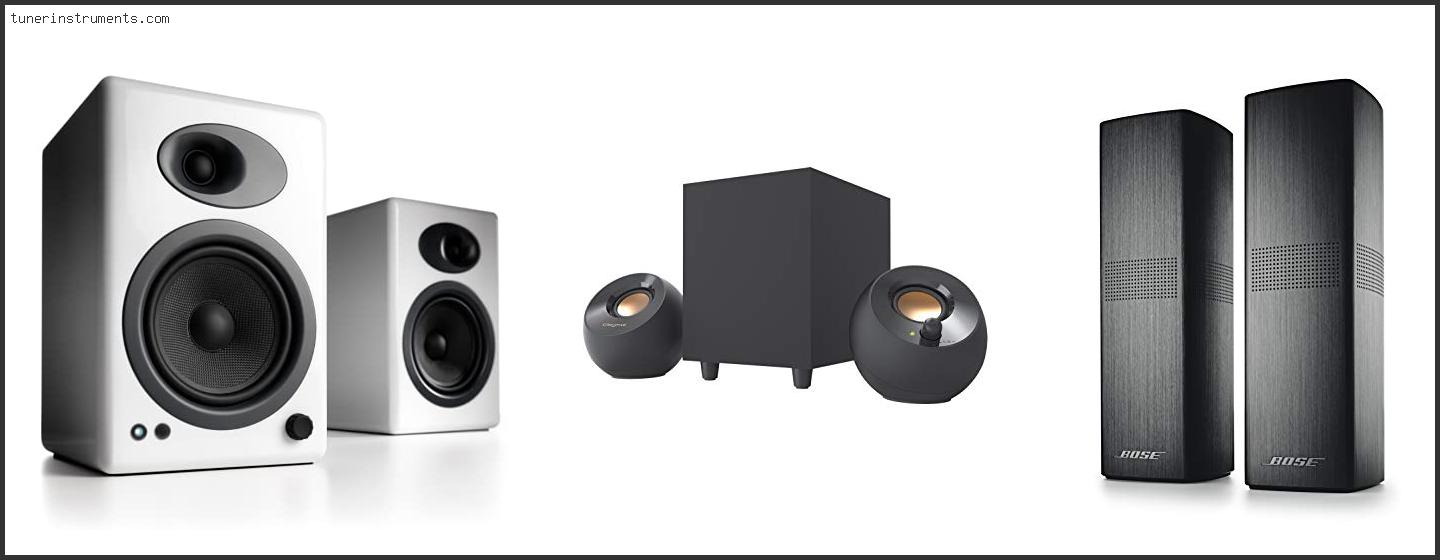 Best Computer Speakers With Subwoofer