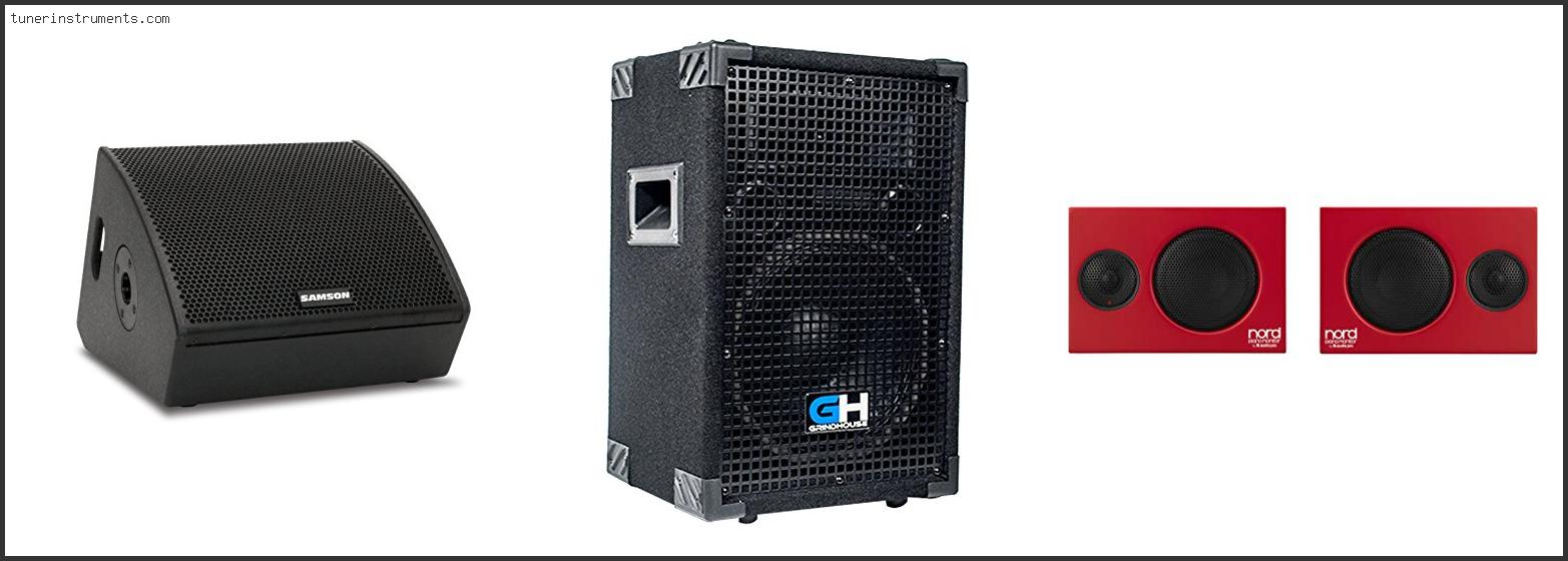 Best Stage Monitor Speakers