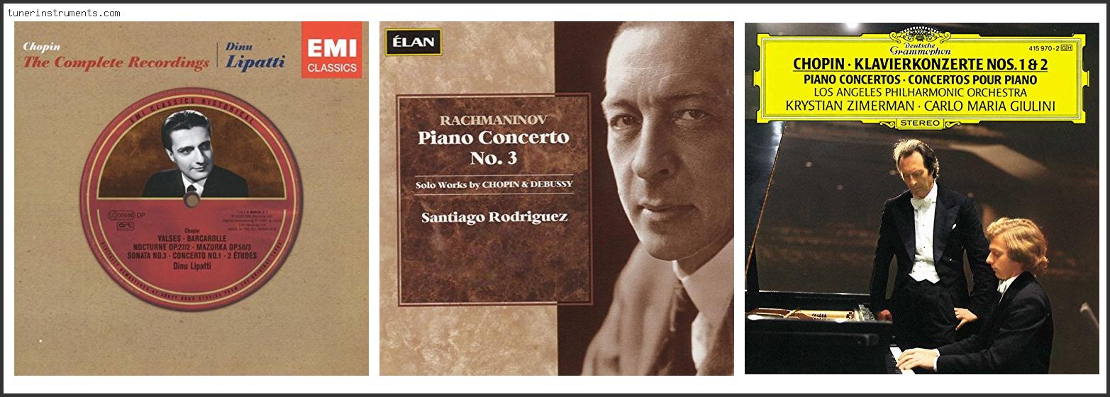 Best Chopin Piano Concerto Recordings