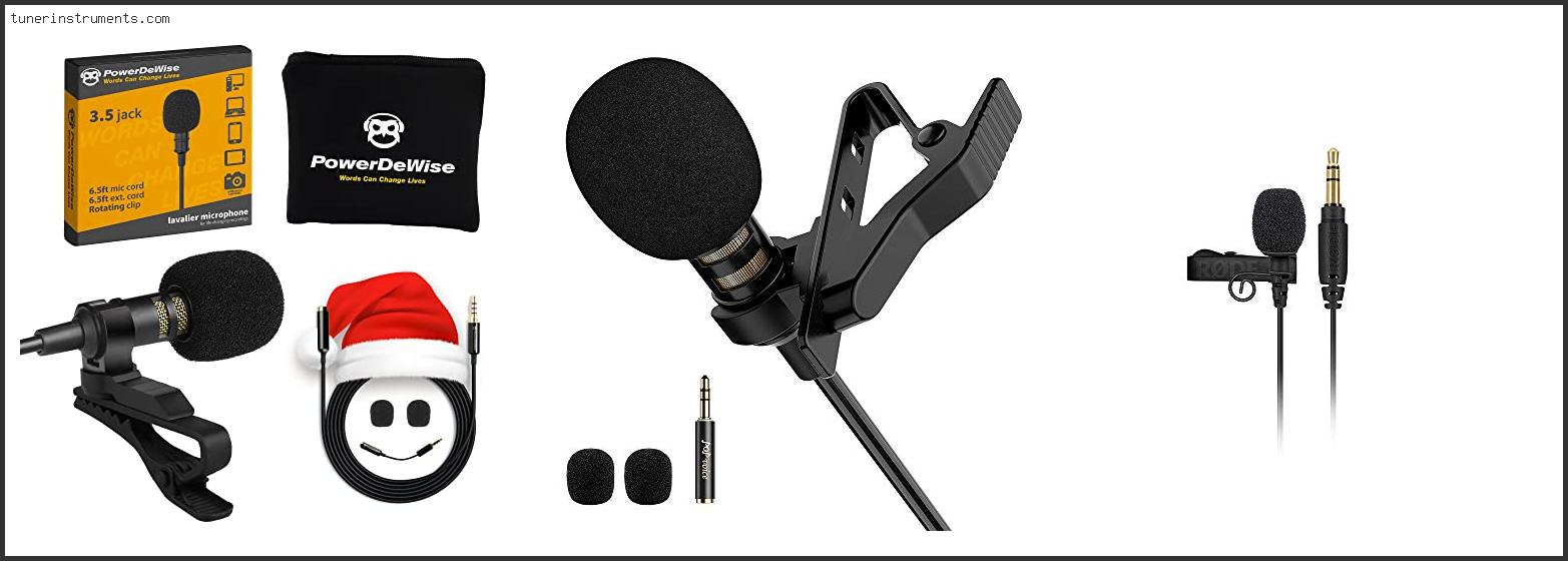 Best Noise Cancelling Lavalier Microphone
