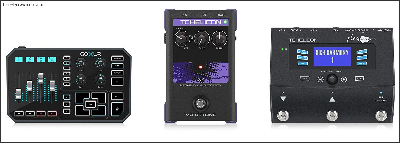Best Tc Helicon Vocal Processor