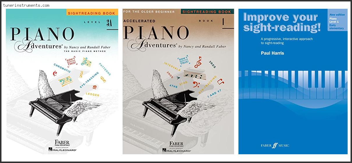 Best Sight Reading Books Piano