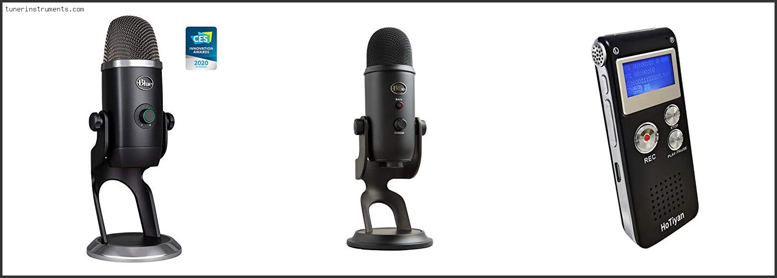 Best Microphones For Recording Lectures