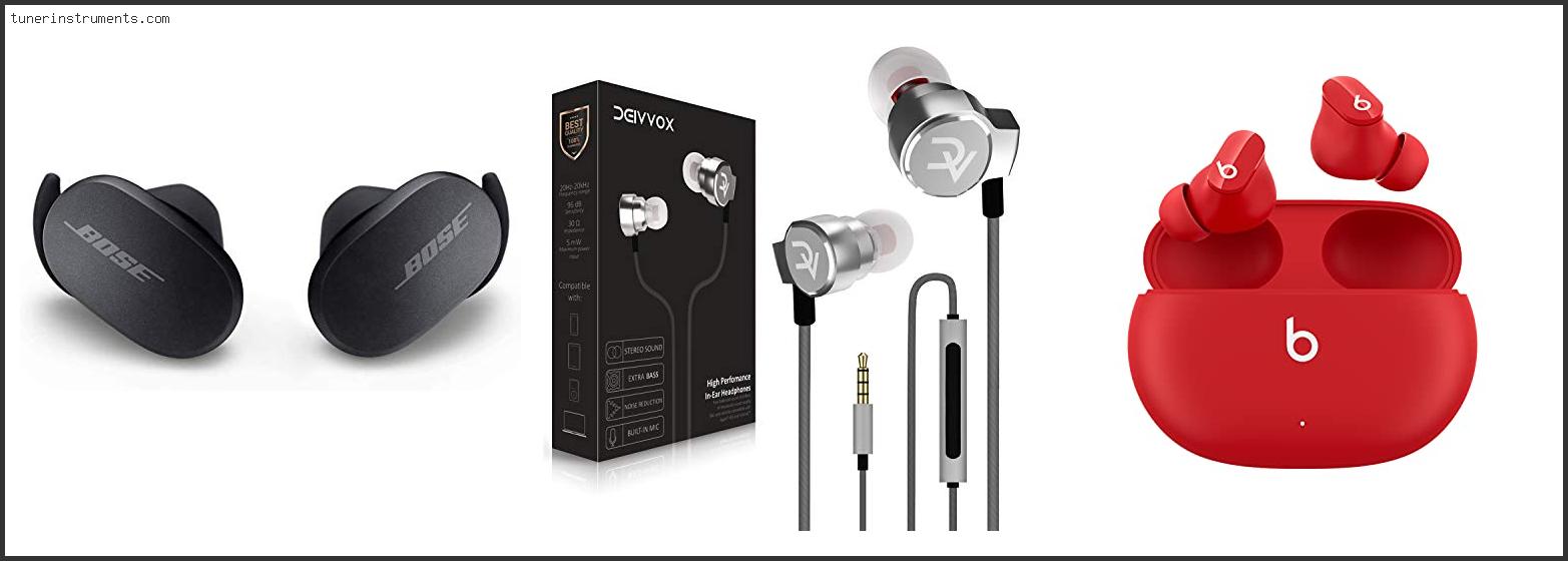 Best Wired Noise Cancelling Earbuds With Microphone