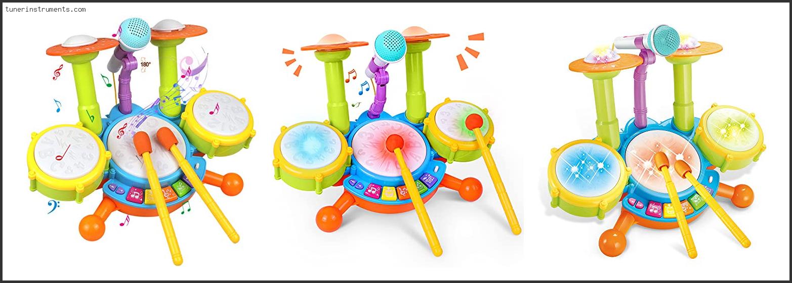 Top 10 Best Drum Set For 1 Year Old