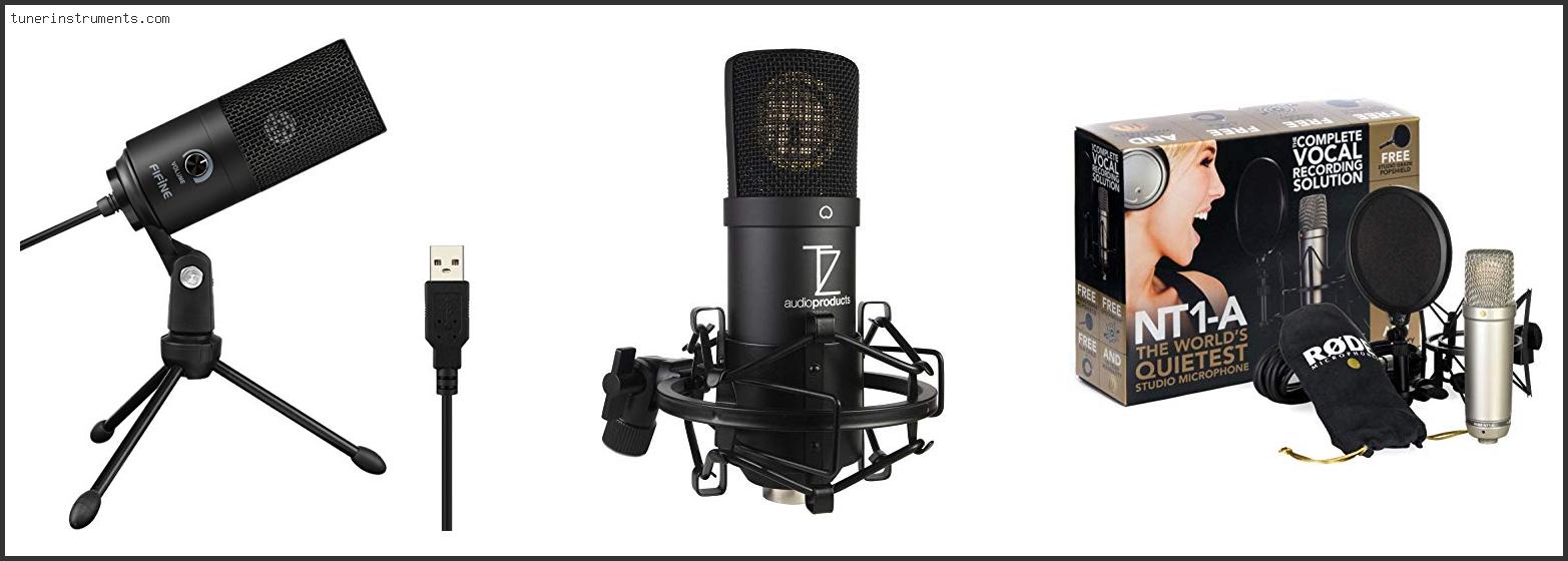 Best Condenser Microphone For Recording Vocals
