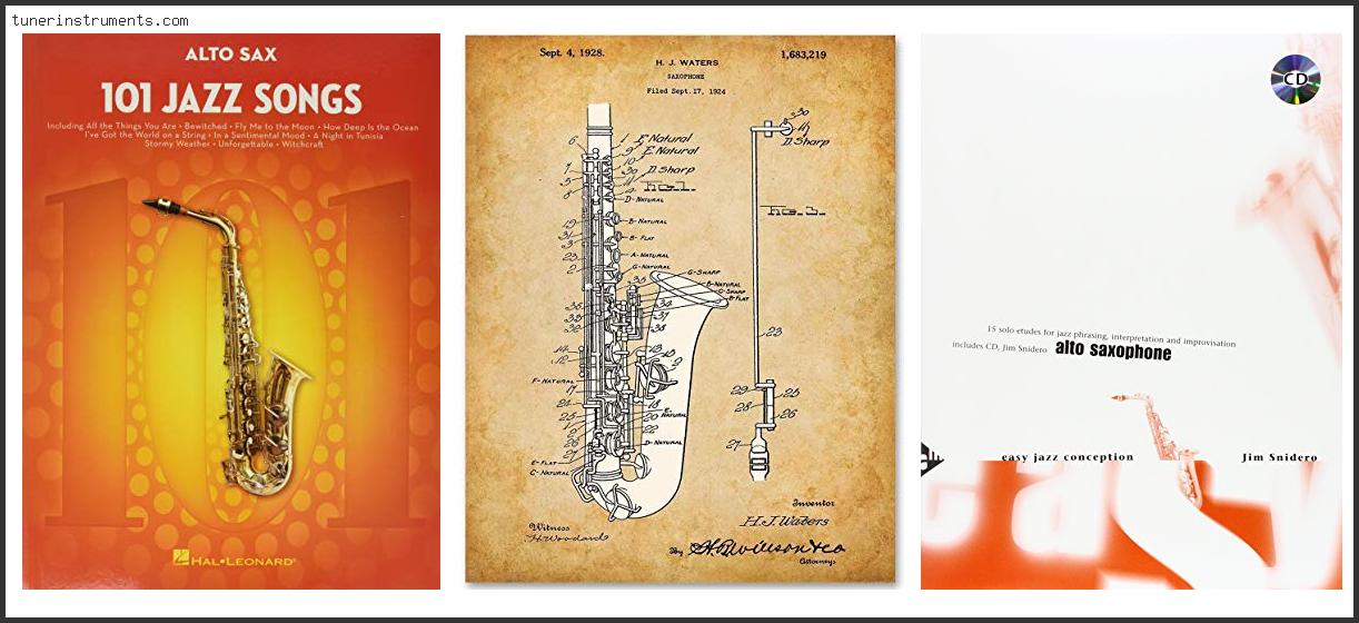 Best Jazz Saxophone Books