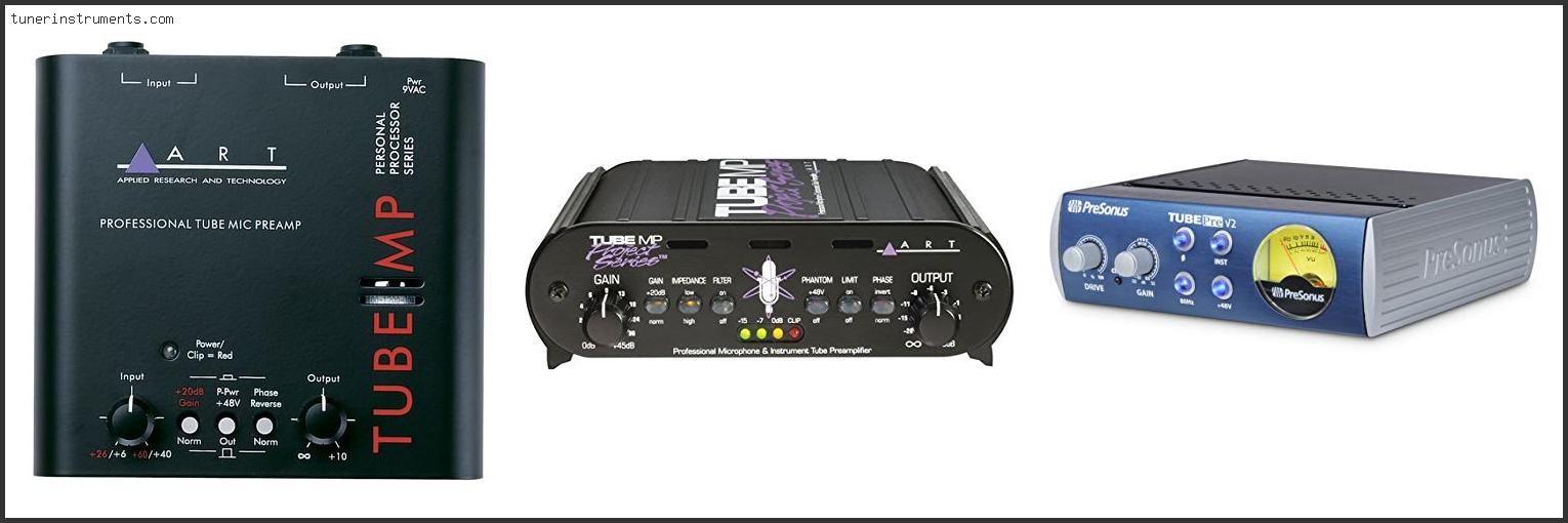 Best Tube Mic Preamp For Vocals