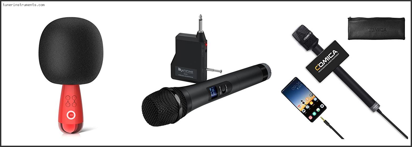 Best Handheld Microphone For Iphone