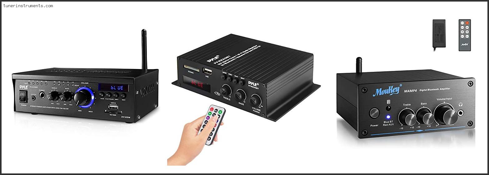 Best Mini Stereo Amplifier With Remote