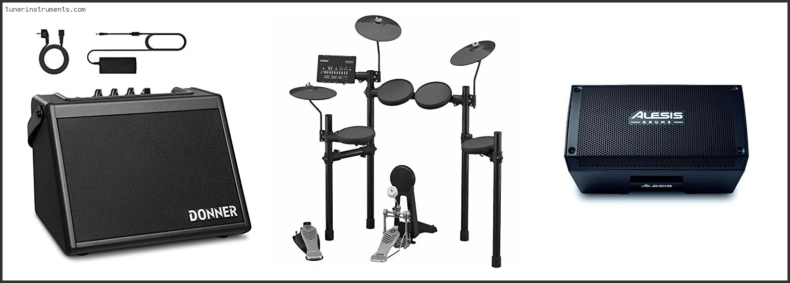 Best Electronic Drum Set Amplifier