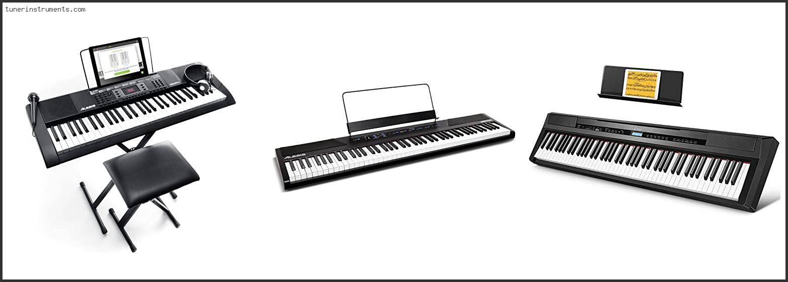 Best Portable Digital Piano Weighted Keys