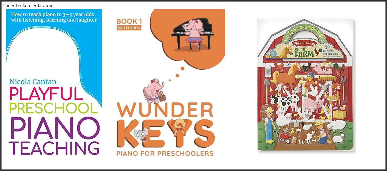 Best Piano Book For 3 Year Old