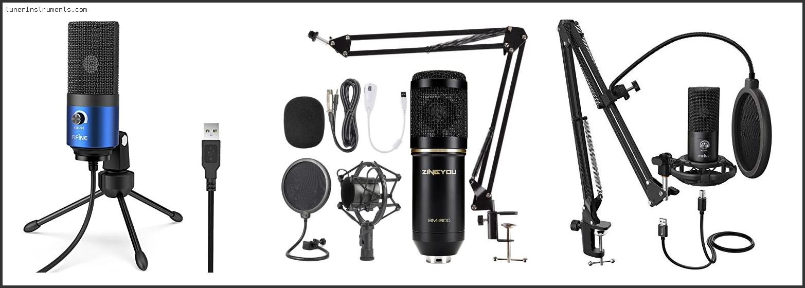 Best Microphones For Home Recording
