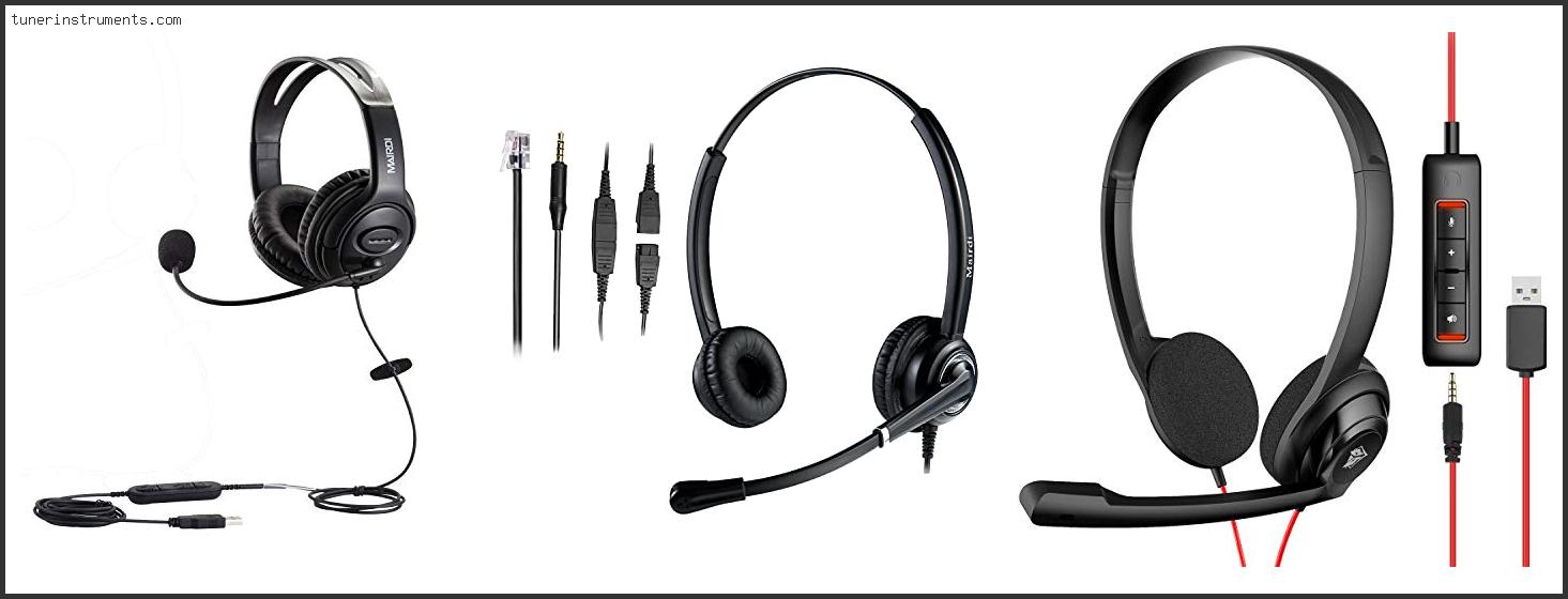 Best Call Center Headset With Noise Cancelling Microphone