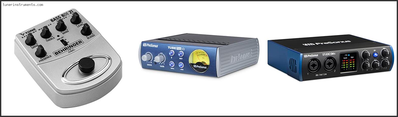 Best Recording Preamps