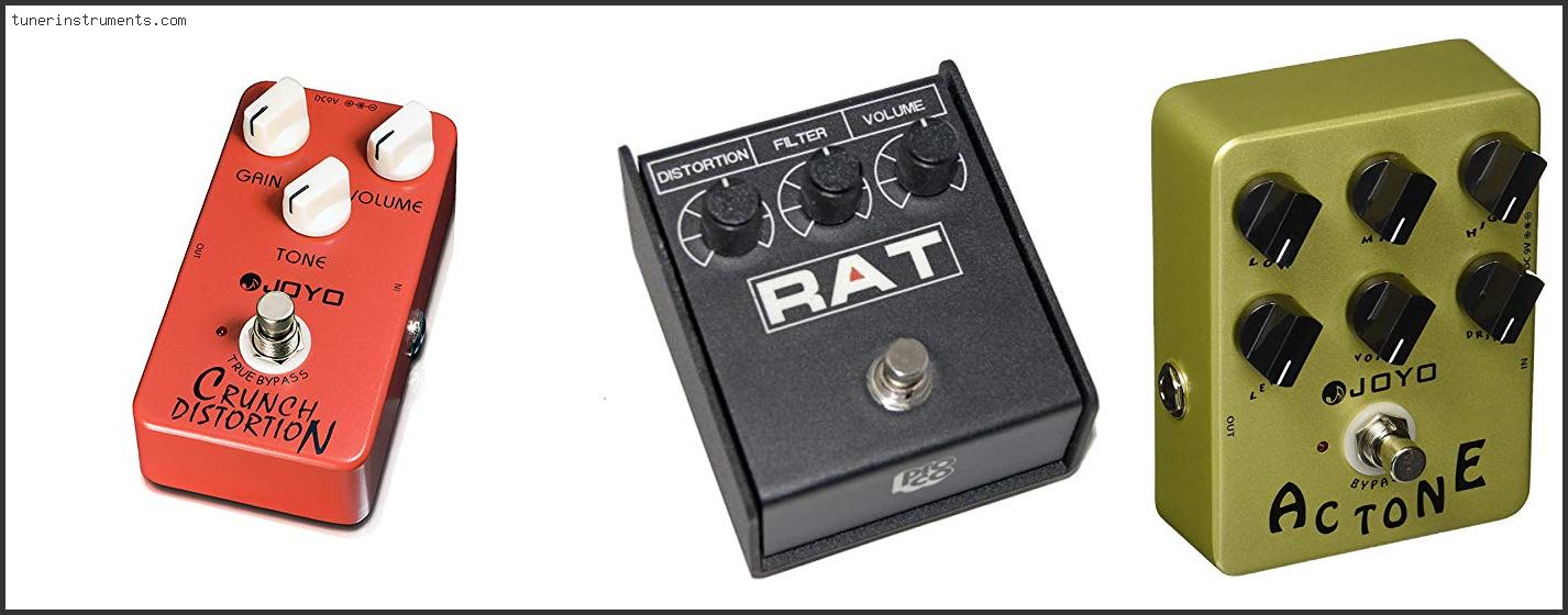 Best Distortion Pedal For Rock