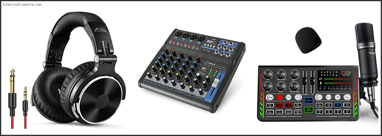 Best Mixing Board For Podcasting