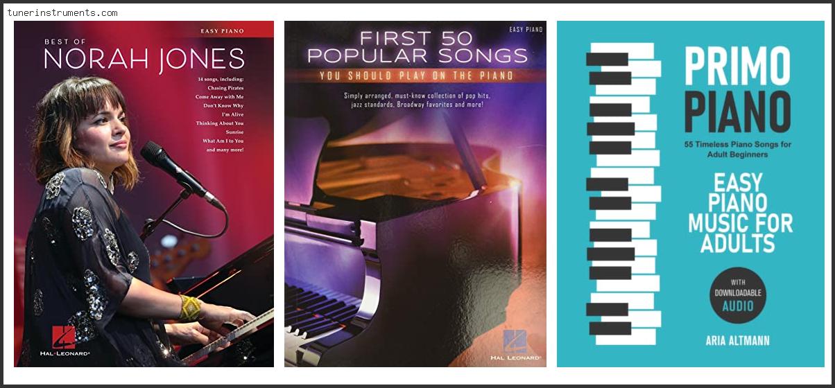 Best Sheet Music Books For Piano