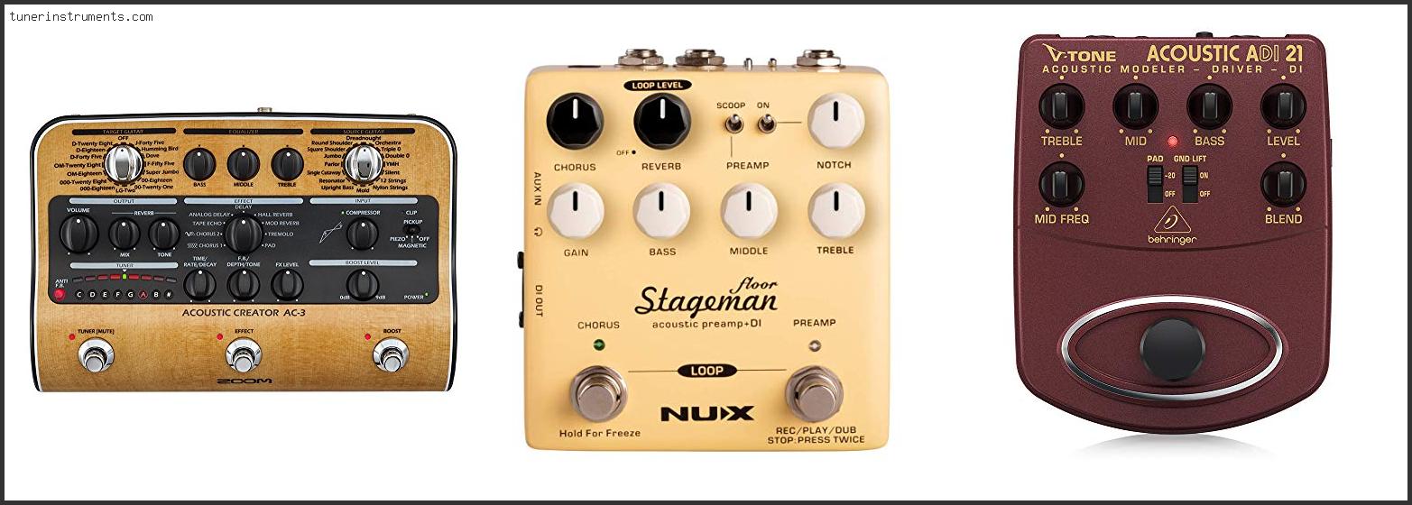 Best Acoustic Guitar Preamp