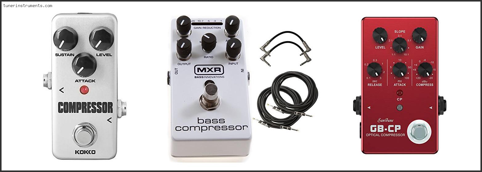 Best Bass Compressor Pedals
