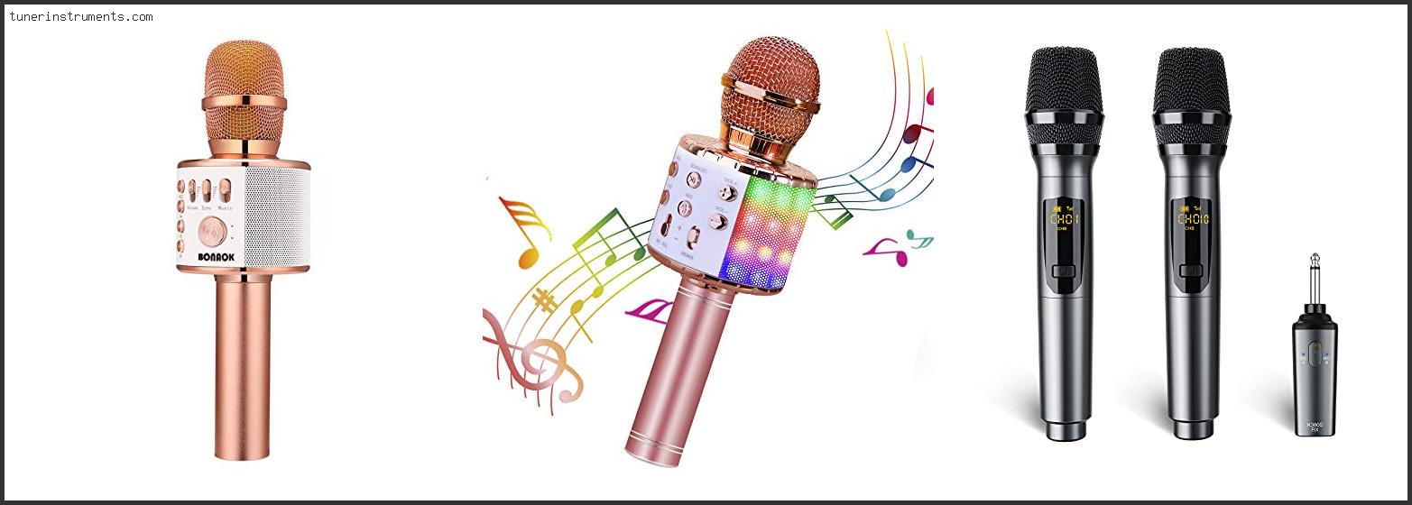Best Wireless Karaoke Microphones