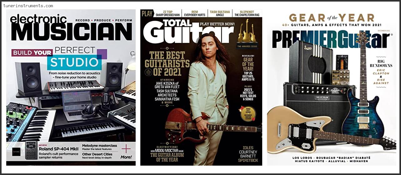 Top 10 Best Guitar Magazine