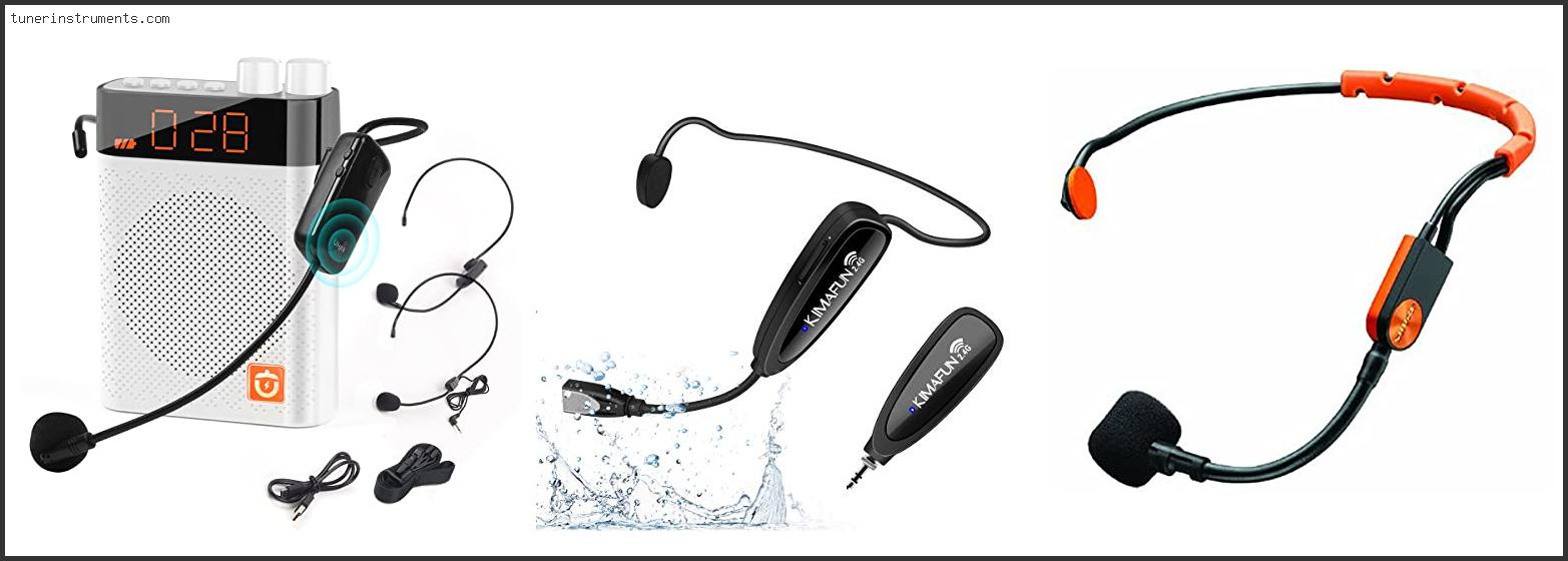 Best Wireless Headset Microphones For Fitness Instructors