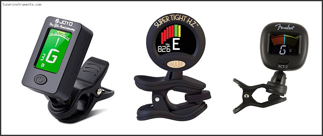 Top 10 Best Clip On Tuner For Mandolin