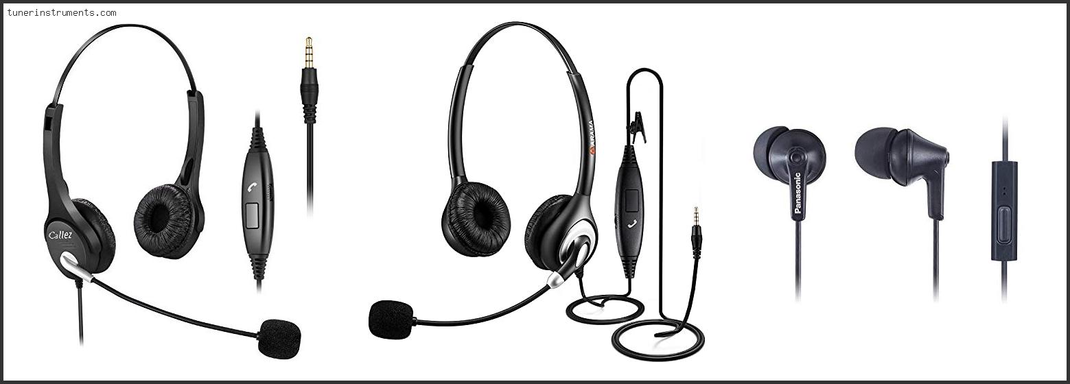 Top 10 Best Wired Cell Phone Headset With Microphone