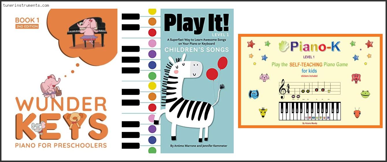 Top 10 Best Piano Book For 4 Year Old